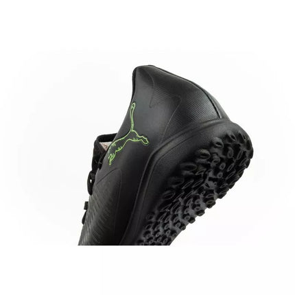 Puma men's sports shoes Future 8 Play TT turf football shoes black green