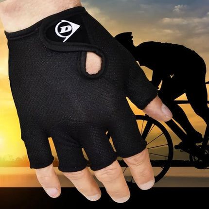 DUNLOP SENIOR CYCLING GLOVES S.XL - BLACK