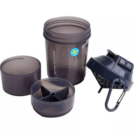 Sportinis SmartShake ORIGINAL2GO butelis 400ml pilkas