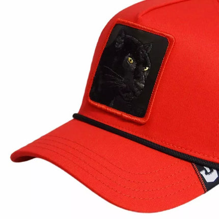 Goorin Bros. Juodoji Pantera 100 Raudona Snapback kepuraitė - 101-1108