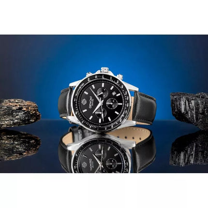 Men's Watch Giewont Chronograph Sapphire Black GW3520-A4