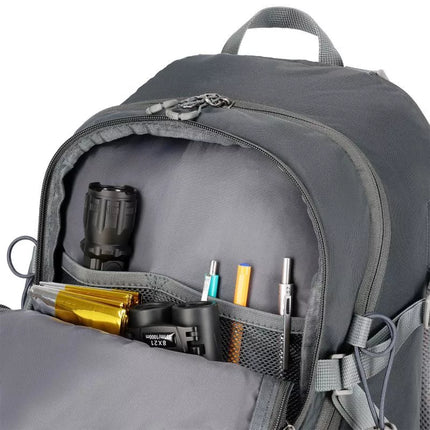 NC1925 GRAY WAYFARER 35L NILS CAMP TRAVEL BACKPACK