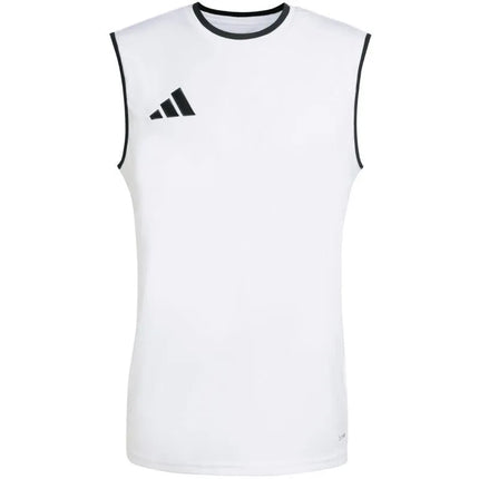 Vyriški adidas Entrada 26 marškinėliai be rankovių balti KB3928