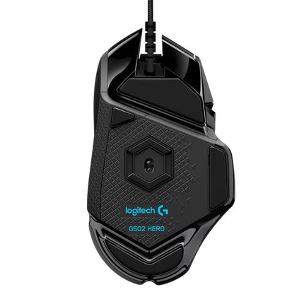 Logitech G502 Gaming HERO EU Pelė 910-005471 (optinis; 16000 DPI; juodas)