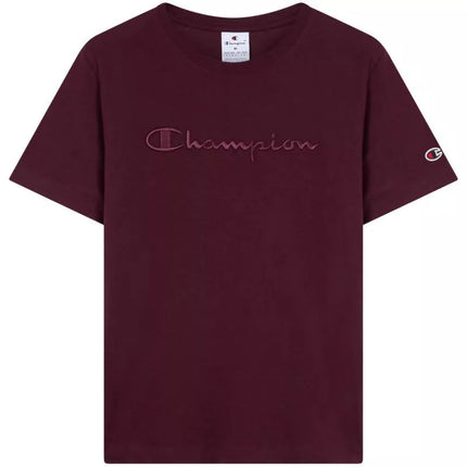 Champion SS Tee Burgundy Women's T-Shirt 118382 RS522