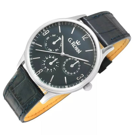 Vyriškas Laikrodis G.Rossi 10737A-6F1 + DĖŽUTĖ
