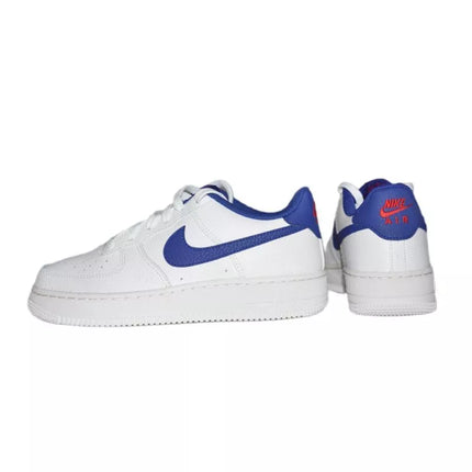 Nike Air Force 1 moteriški batai, balti / tamsiai karališkos mėlynos - CT3839-101