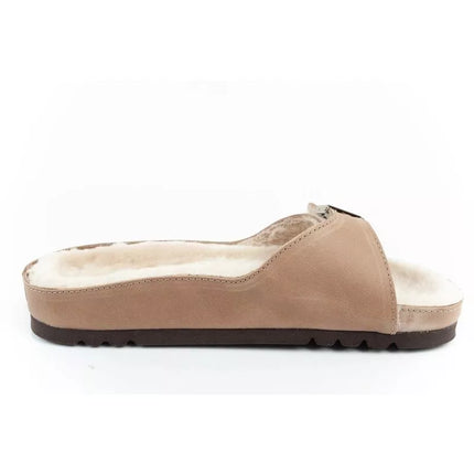 Scholl Iconic MEG Taupe W F303171062 Šlepetės
