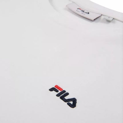 Fila Trivero moteriški marškinėliai balti FAW1205 10001