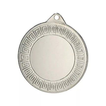 General silver medal with space for a sticker