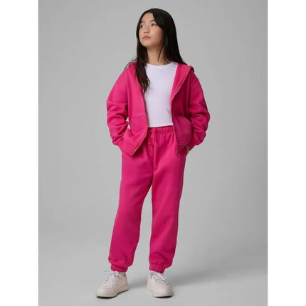 Girls' loose sweatshirt with hood 4F 4FJRSS26TSWSF2715-54S
