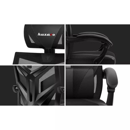 Huzaro Combat 5.0 Juoda žaidimų kėdė