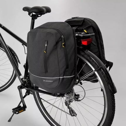 Wozinsky Double Bike Bag Backpack 2in1 30l Black (WBB30BK)