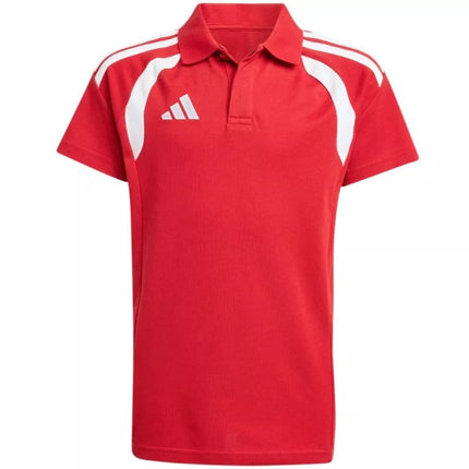 adidas Tiro 26 League Polo T-shirt for kids red KF3408