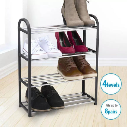 SHELVES SHOE RACK 4 LEVELS ALPINA
