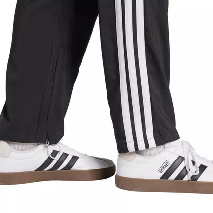 Vyriškos adidas Essentials Stanford kelnės su atvirais galais, juodos JC8491