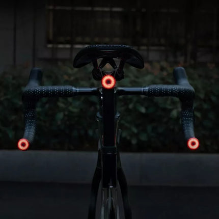 Wozinsky WIS-02 Waterproof Smart Tail Light 1pc - Black