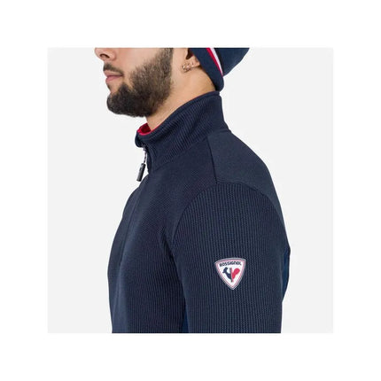 Rossignol Cieloalto Fleece Džemperis su pusiau užtrauktuku, Tamsiai mėlynas