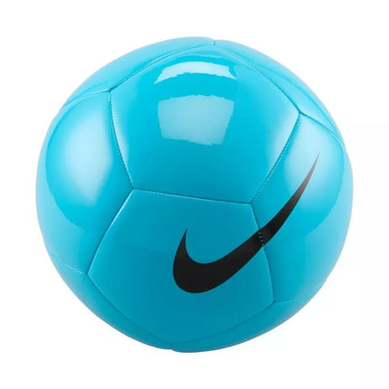 Nike Pitch Team 25 mėlynas futbolo kamuolys HV6337 420