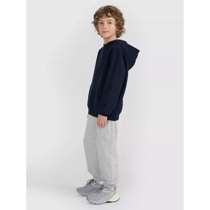 Boy's sweatshirt with hood, open, 4F 4FJRMM00TSWSM2482-31S