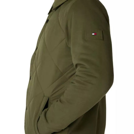 Tommy Hilfiger Mišrių medžiagų dygsniuota striukė M MW0MW27894