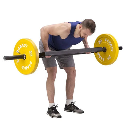 Gimnastikos skersinis 20 kg / 2080 mm HMS GK214 juodas