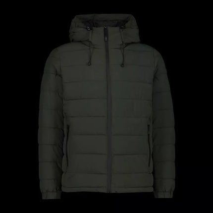 CMP men's winter sports jacket with hood, insulated, green (34K0167/F905)