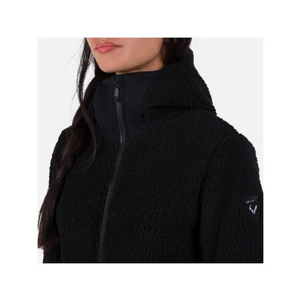 Rossignol W Wispile Fleece Fzh Sweatshirt Black