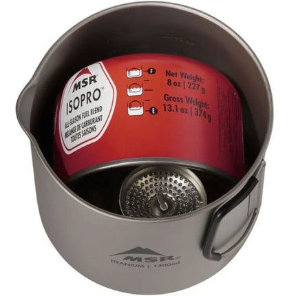 Titan kettle pot 1400ml MSR