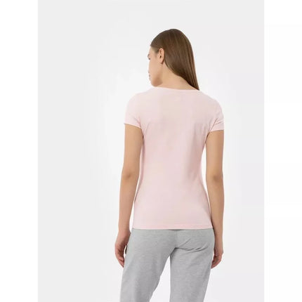 Women's regular plain T-shirt 4F 4FMM00TTSHF731-56S