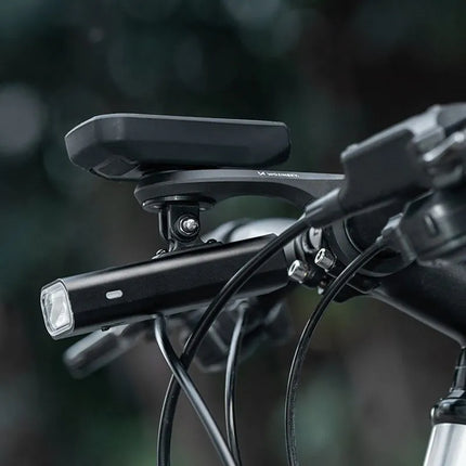 Wozinsky WUG-01B dviračio laikiklis Garmin kompiuteriui, vairui, kamerai, žibintuvėliui - juodas