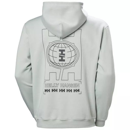 Helly Hansen medvilninis flisinis džemperis su gobtuvu M 54158 462