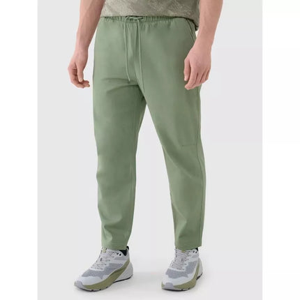 Men's casual trousers 4F 4FWSS25TTROM0999-44S