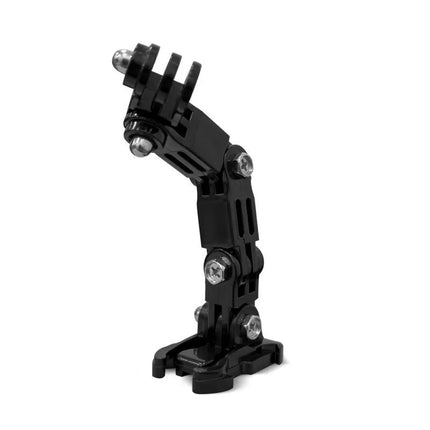 GoPro šalmo tvirtinimo priedų rinkinys sportinėms kameroms GoPro, DJI, Insta360, SJCam, Eken (GoPro dviračio šalmo smakro laikiklis)