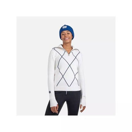 Rossignol W Jcc 1/2 Zip Sweater White