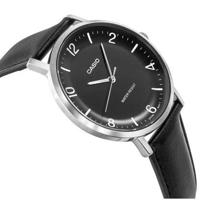 Vyriškas laikrodis CASIO MTP-VT03L-1BDF + DĖŽUTĖ