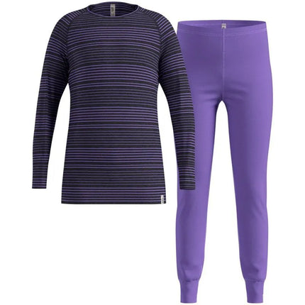 Termo apatiniai drabužiai - Odlo ilgas ACTIVE WARM SET, dydis 152cm, juoda