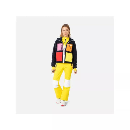Rossignol W On Air Fleece Jkt Blue Sweatshirt