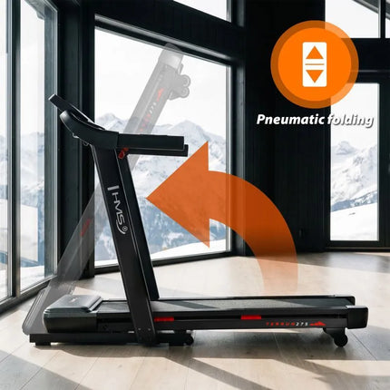 TERRUN275 HOME TREADMILL WITH BI-DIRECTIONAL HMS INCLINE ADJUSTMENT