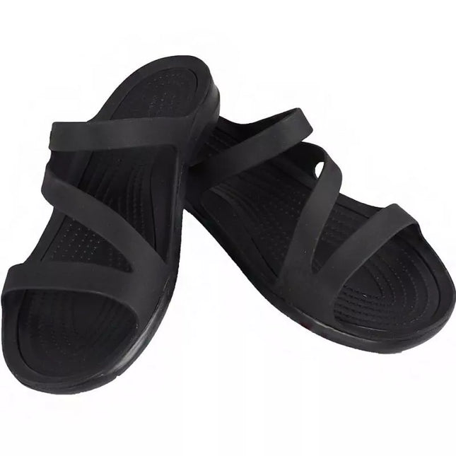 Crocs Swiftwater Sandal W moteriškos šlepetės, juodos 203998 060 34-35