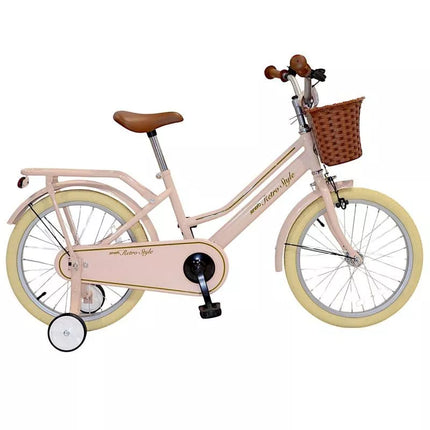 CHILDREN'S BIKE 18 RETRO STYLE PINK ENERO