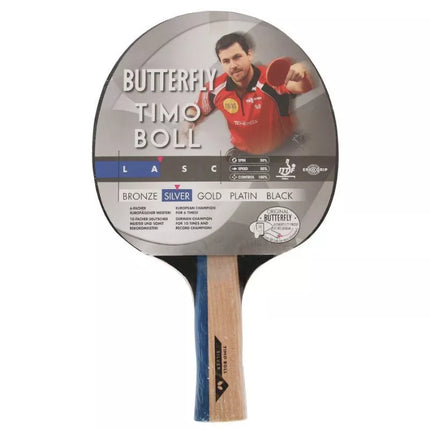 Drugelių Timo Boll Sidabrinis 85015 stalo teniso raketė