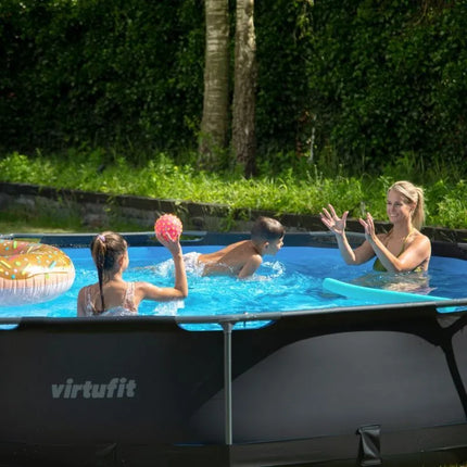 Apvalus baseinas VIRTUFIT 305 cm su filtravimo siurbliu