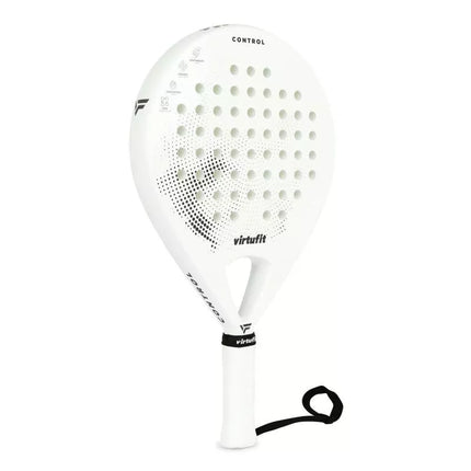 VIRTUFIT PADELIO KONTROLĖS RAKETĖ - BALTA IR JUODA