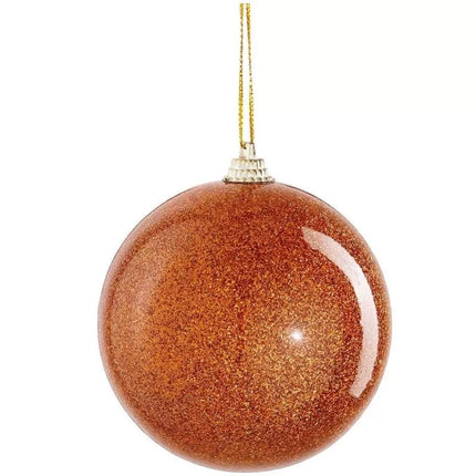 Saugi 8 cm plastikinė kamuolys MICA oranžinė