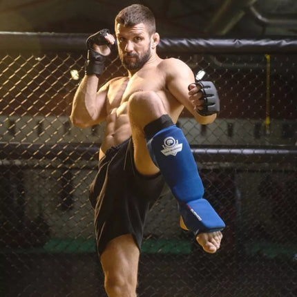 Flexible Shin Guards M - Shinrage Blue