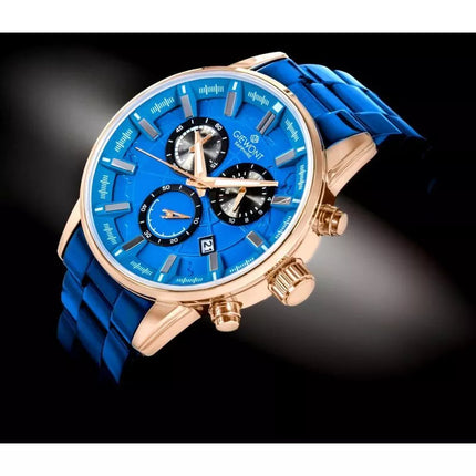 Men's Watch Giewont Chronograph Sapphire Blue GW4580-B5