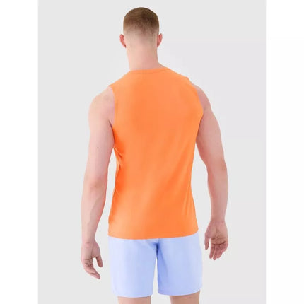 Men's quick-drying training tank top 4F 4FWSS25TFSLM460-70S