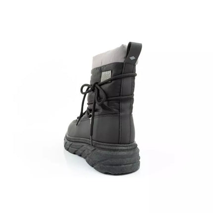 Lee Cooper women's winter hiking sports shoes insulated black gray