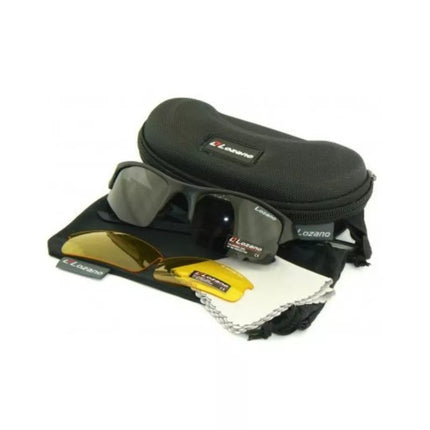 Lozano Polarized Sunglasses with Interchangeable Lenses - LZ120A